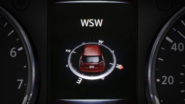 Nissan X-Trail TFT screen - Compass